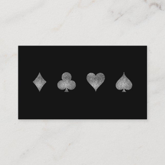Tarjeta de presentación para juegos de Purpurina F (Anverso)