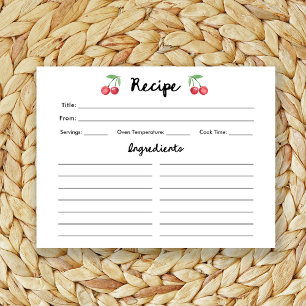 Tarjeta de presentación para la ducha de novia de 