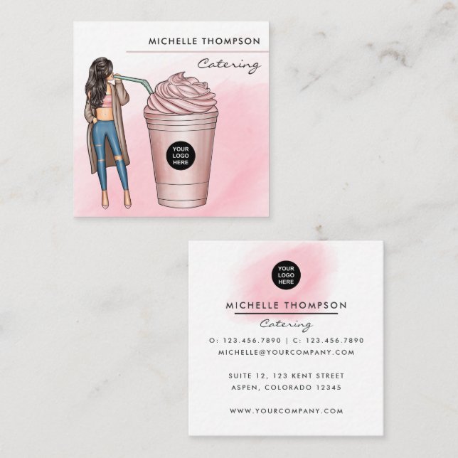 Tarjeta de presentación para la restauración temát (Anverso / Reverso)