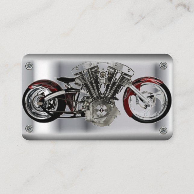 Tarjeta de presentación para motocicletas (Anverso)