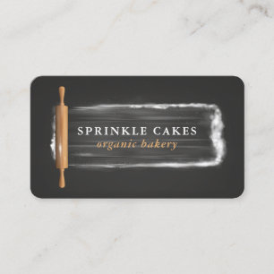 Tarjeta de presentación para panadería Rolling de