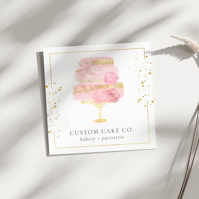 Tarjeta de presentación para pasteles personalizad (Subido por el creador)