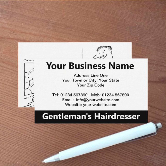 Tarjeta de presentación para Personalizado de pelu (Subido por el creador)