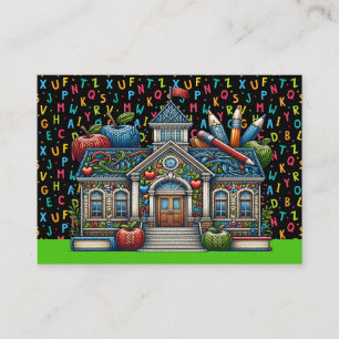 Tarjeta de presentación para profesores