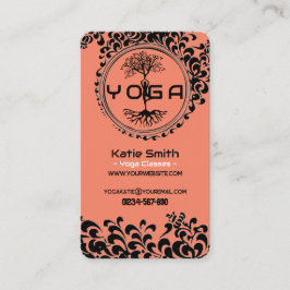 Tarjeta de presentación para profesores/instructor