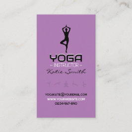 Tarjeta de presentación para profesores/instructor