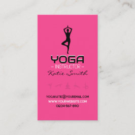 Tarjeta de presentación para profesores/instructor