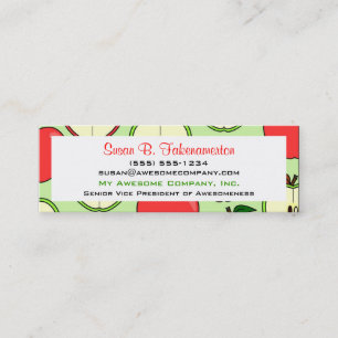 Tarjeta de presentación para publicidad impresa Sk