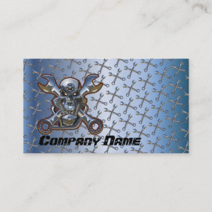 Tarjeta de presentación para reparación de motocic