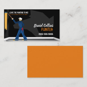 Tarjeta de presentación para rodillos de pintura p