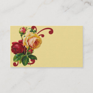 Tarjeta de presentación para Rosas franceses