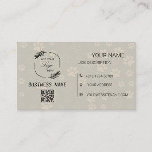 Tarjeta de presentación para su negocio de prepara