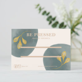 Tarjeta de presentación para uñas de prensa Chic G