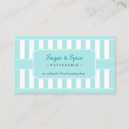 Tarjeta de presentación Pastel Patisserie