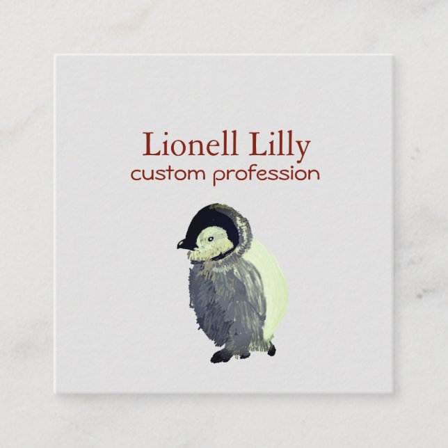 Tarjeta de presentación Penguin (Anverso)