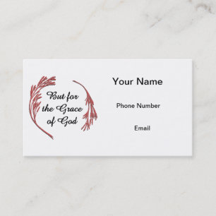 Tarjeta De Presentación Pero por la gracia de Dios