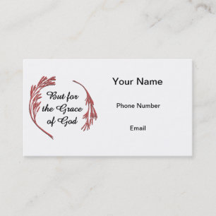 Tarjeta De Presentación Pero por la gracia de Dios