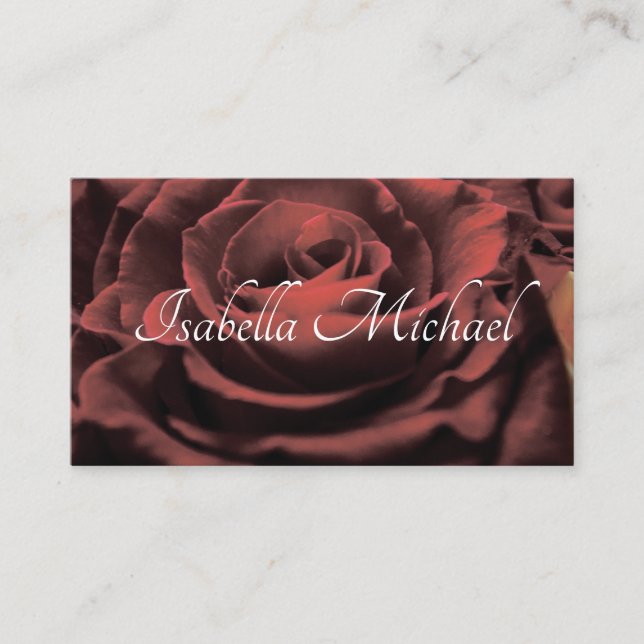 Tarjeta de presentación personal (Anverso)