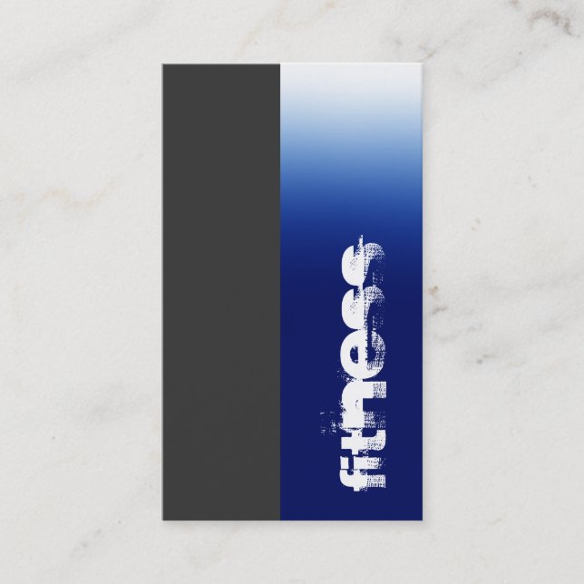 Tarjeta de presentación personal del formador gris (Anverso)