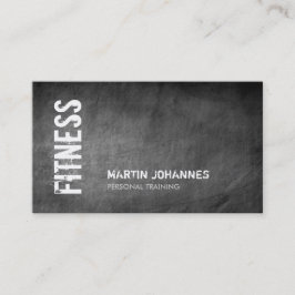 Tarjeta de presentación personal para entrenador d