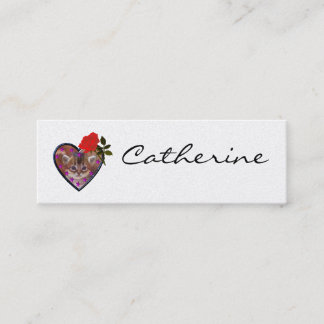 Tarjeta De Presentación Personalice la noche de los chicas hacia fuera