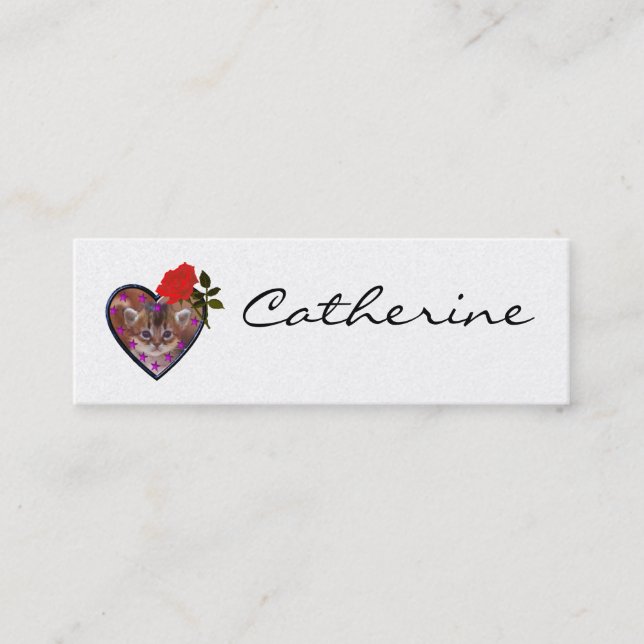 Tarjeta De Presentación Personalice la noche de los chicas hacia fuera (Anverso)