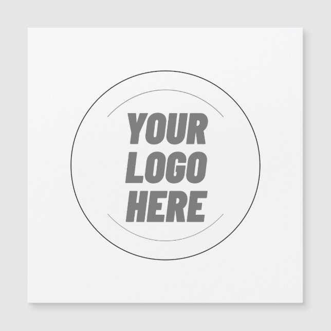 Tarjeta de presentación personaliza tu logotipo aq (Anverso)