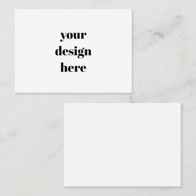 Tarjeta De Presentación Personalización o Personalizar (Anverso / Reverso)