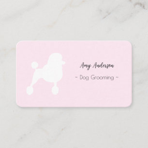 Tarjeta de presentación personalizada Dog Grooming