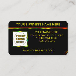 Tarjeta de presentación personalizada holográfica 