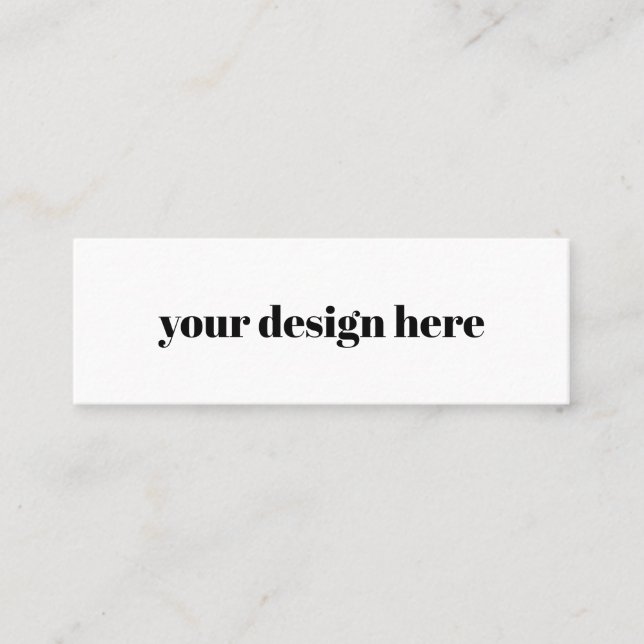 Tarjeta De Presentación Personalizado (Anverso)