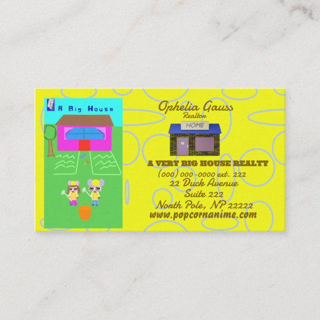 Tarjeta de presentación Personalizado con el logot (Anverso)