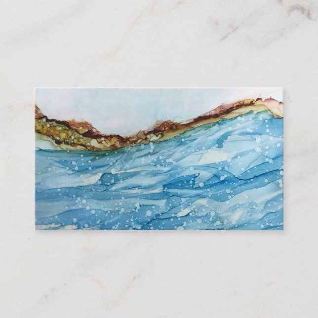 Tarjeta de presentación personalizado, extraída a  (Anverso)