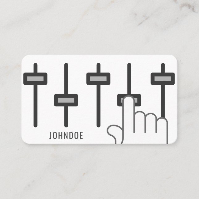 Tarjeta de presentación Personalizado para ingenie (Anverso)