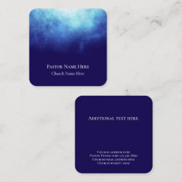 Tarjeta De Presentación Personalizado Texto Iglesia cristiana Pastor Perso