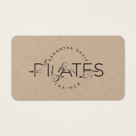 Tarjeta de presentación Pilates Instructor