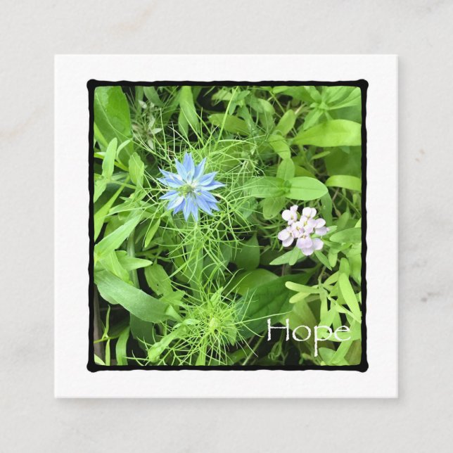 Tarjeta De Presentación Plaza de la Esperanza (Anverso)