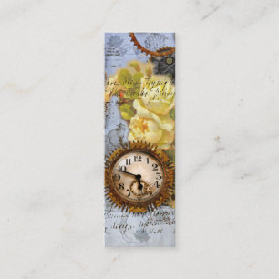 Tarjeta de presentación Pocket Watch Steampunk Ti