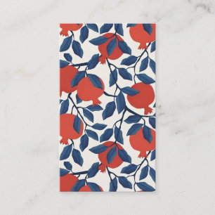 Tarjeta De Presentación Pomegranato