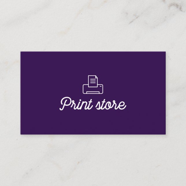 Tarjeta de presentación Premium (Anverso)