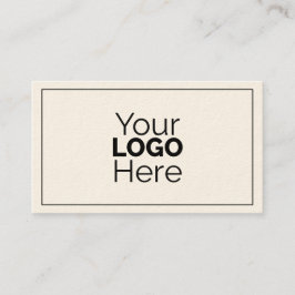 Tarjeta de presentación Premium Eggshell Personali