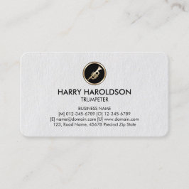 Tarjeta de presentación Premium Trumpeter Icon