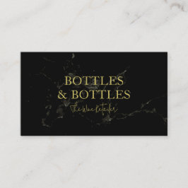 Tarjeta de presentación Premium Wine Retailer