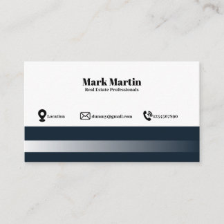 Tarjeta de presentación profesional