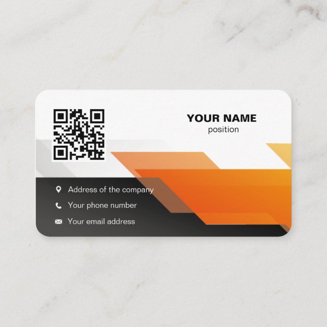 Tarjeta de presentación profesional (Reverso)