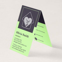 Tarjeta de presentación profesional de redes de pe