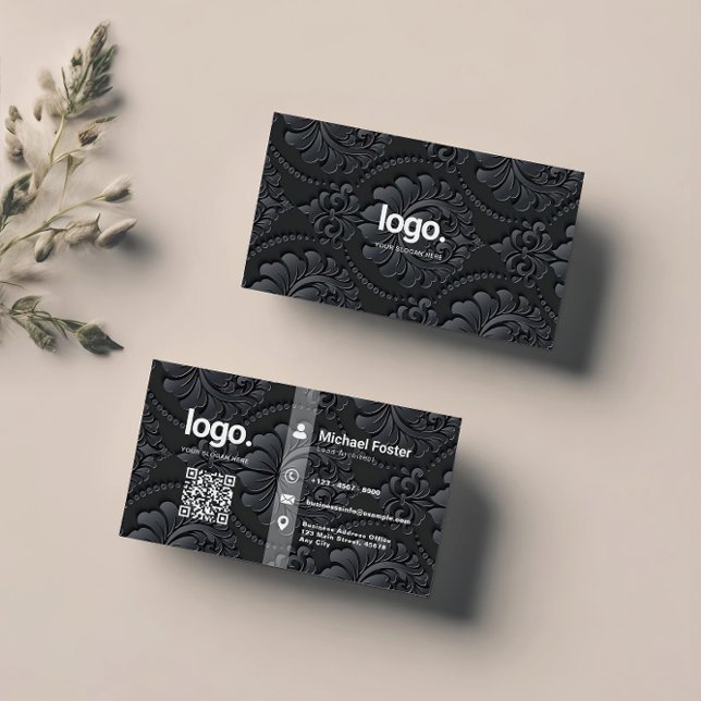 Tarjeta de presentación profesional elegante de co (Subido por el creador)