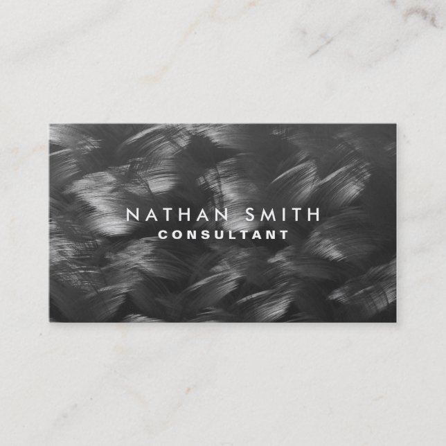 Tarjeta de presentación profesional Metalizado pla (Anverso)