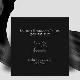 Tarjeta De Presentación Profesional minimalista de Seamstress