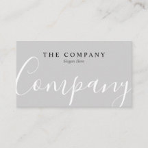 Tarjeta de presentación profesional minimalista Ty